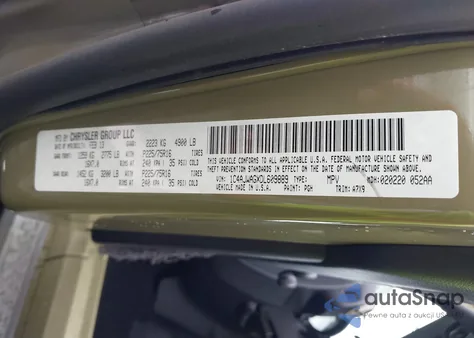 2013 Jeep Wrangler Sport из США, поврежденный, VIN 1C4AJWAGXDL609889